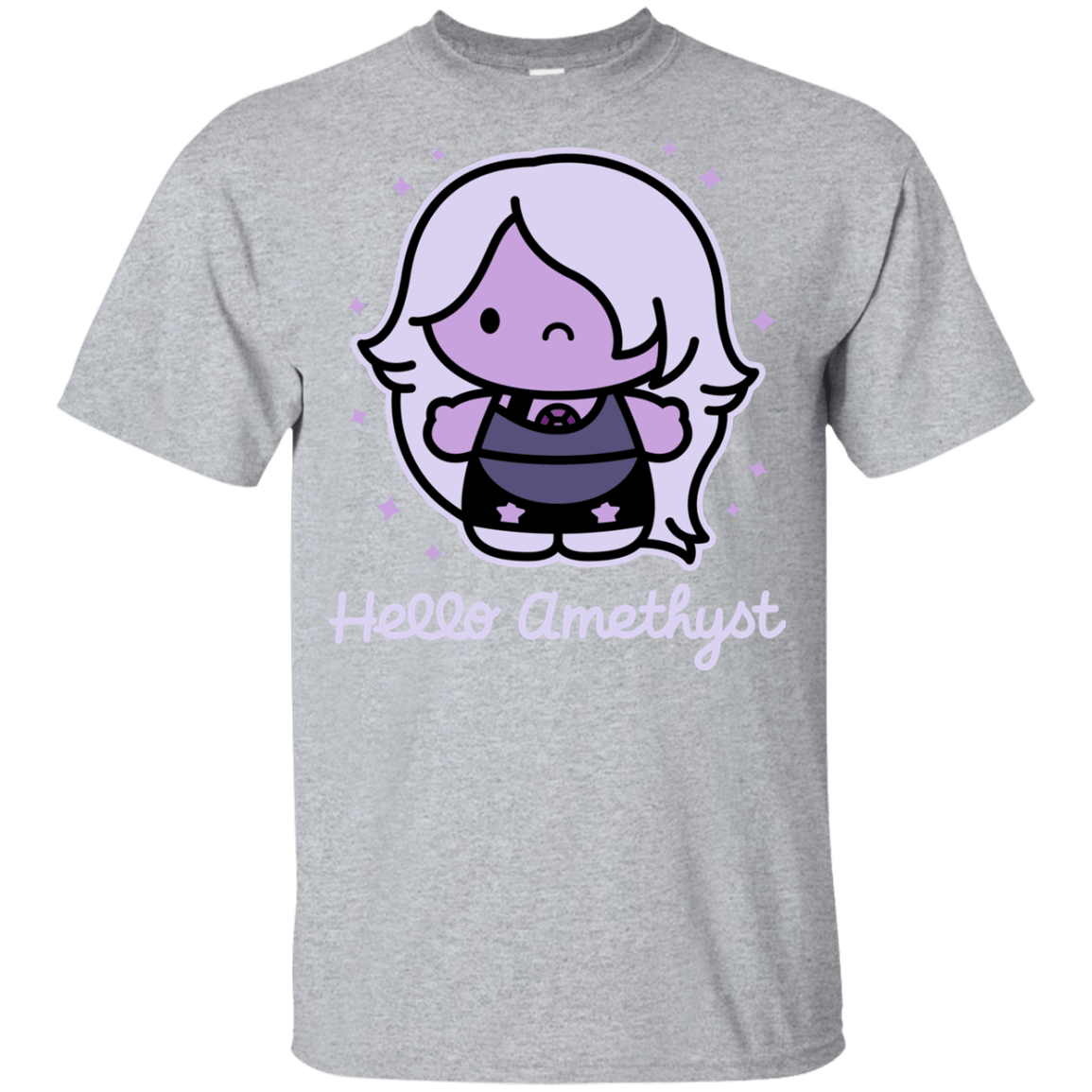 T-Shirts Sport Grey / YXS Hello Amethyst Youth T-Shirt