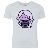 T-Shirts Heather White / YXS Hello Amethyst Youth Triblend T-Shirt