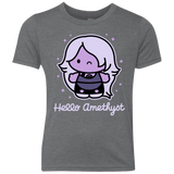 T-Shirts Premium Heather / YXS Hello Amethyst Youth Triblend T-Shirt