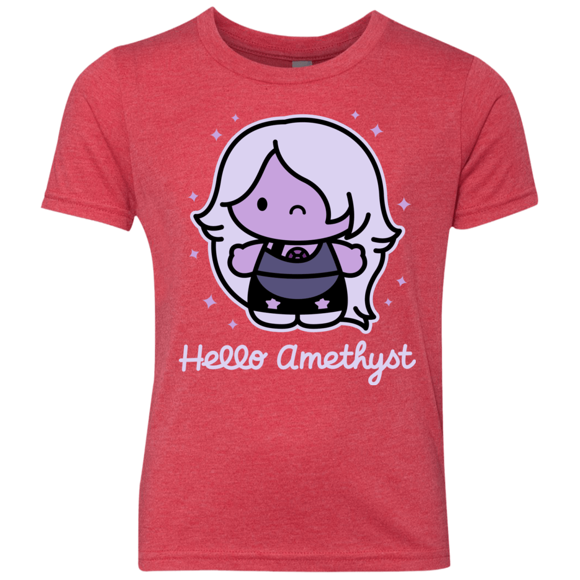T-Shirts Vintage Red / YXS Hello Amethyst Youth Triblend T-Shirt
