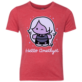 T-Shirts Vintage Red / YXS Hello Amethyst Youth Triblend T-Shirt