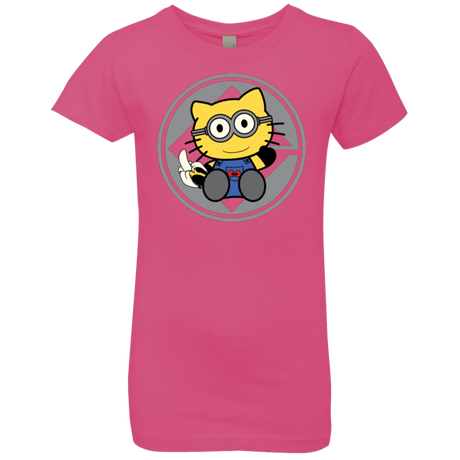 T-Shirts Hot Pink / YXS Hello Banana Girls Premium T-Shirt