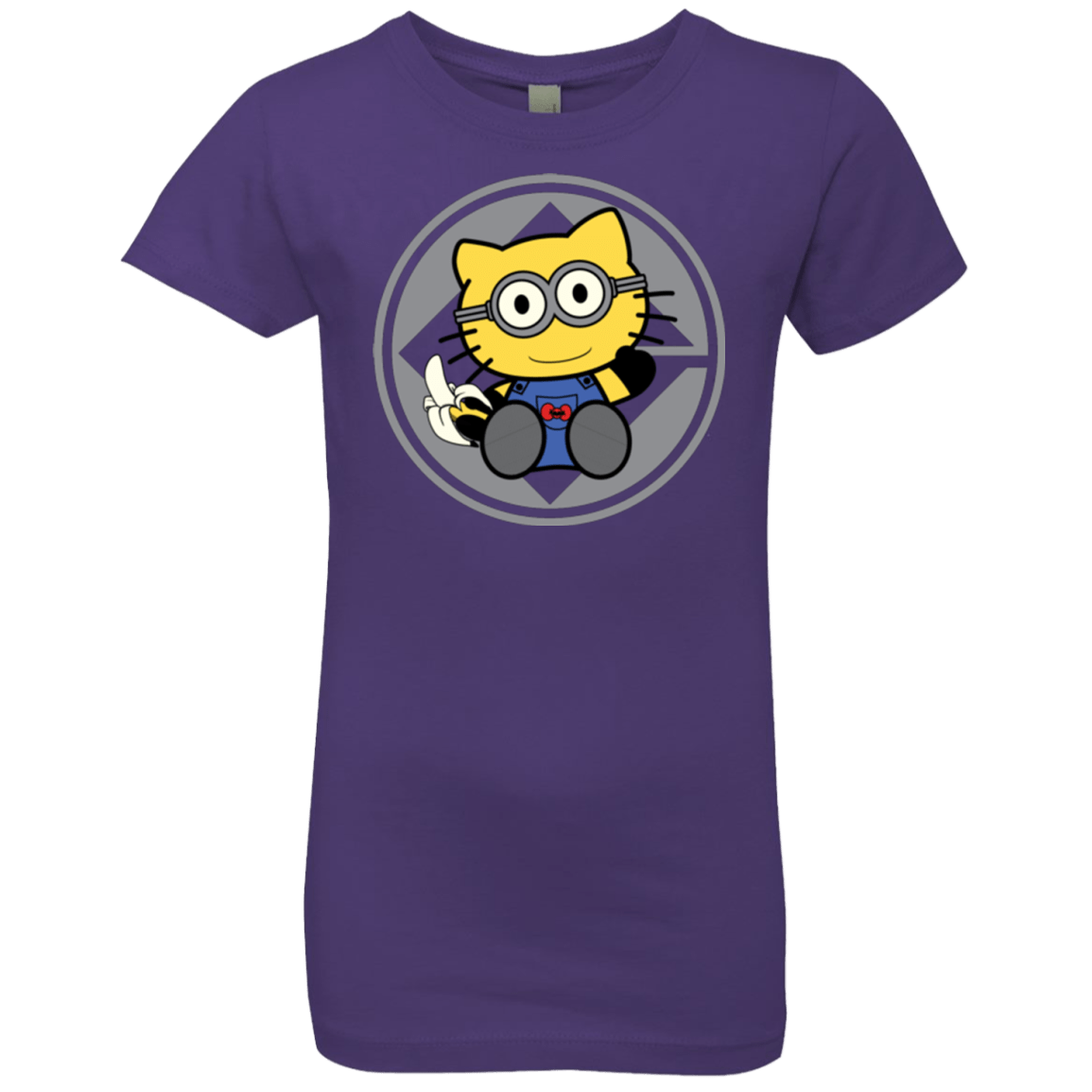 T-Shirts Purple Rush / YXS Hello Banana Girls Premium T-Shirt