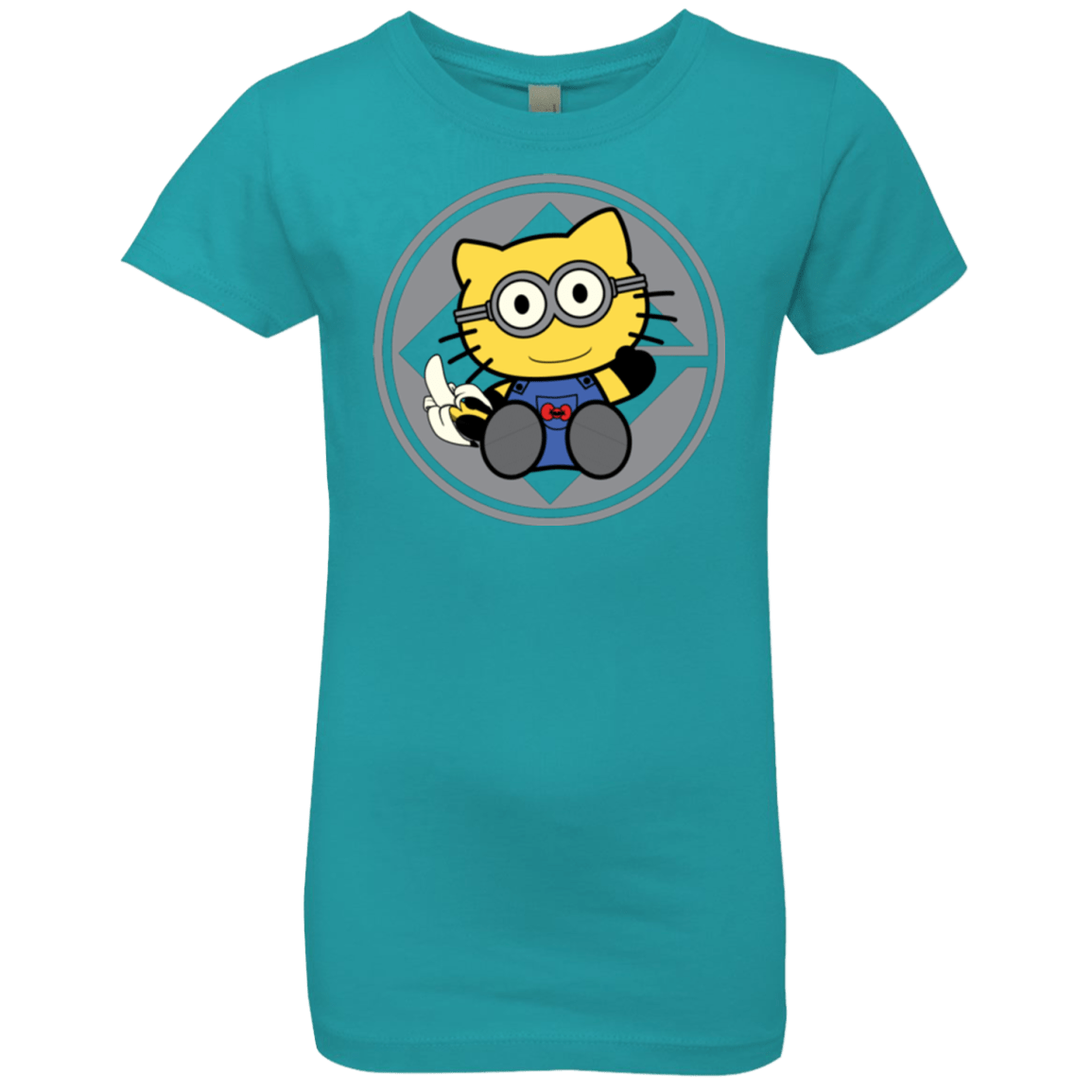 T-Shirts Tahiti Blue / YXS Hello Banana Girls Premium T-Shirt