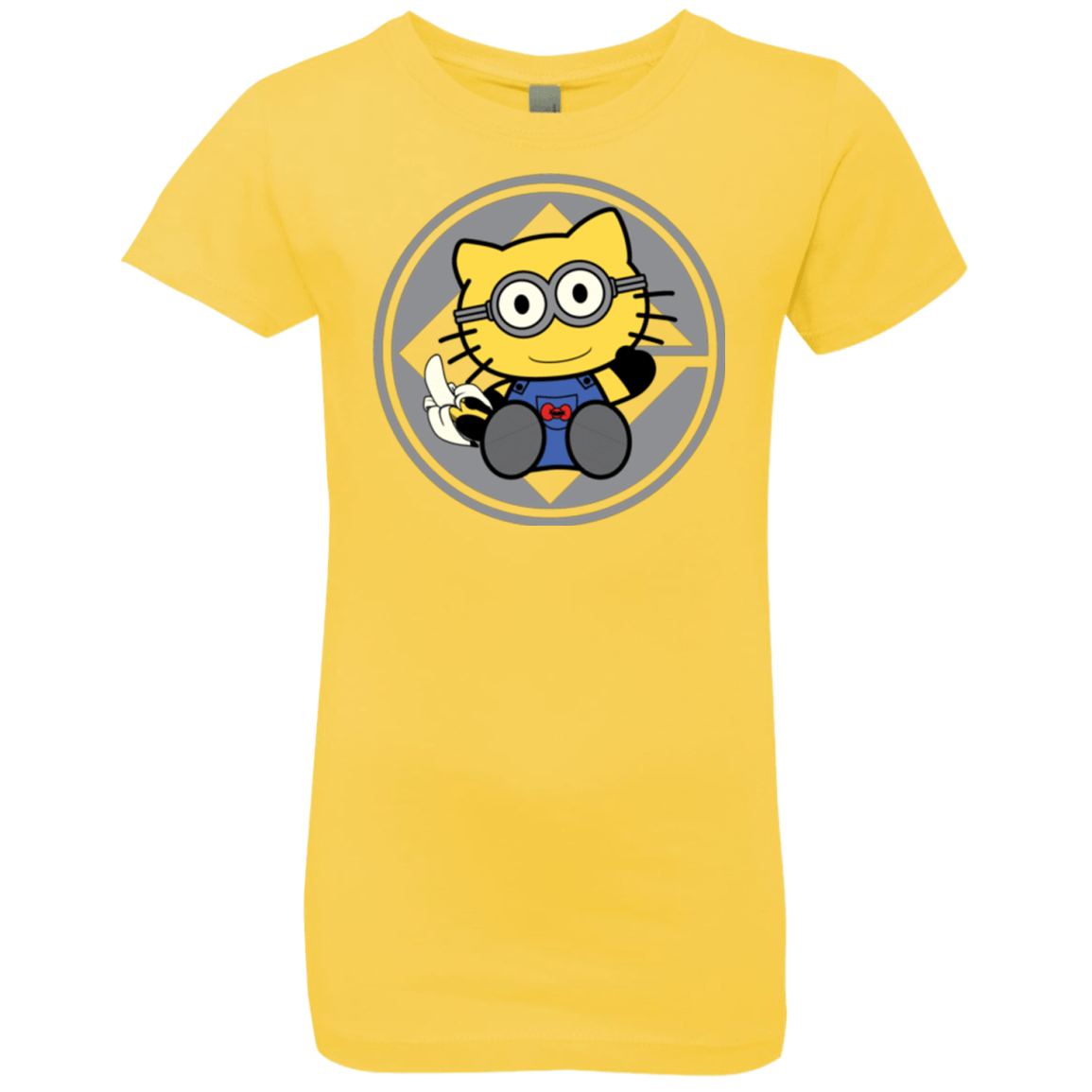 T-Shirts Vibrant Yellow / YXS Hello Banana Girls Premium T-Shirt