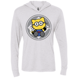 T-Shirts Heather White / X-Small Hello Banana Triblend Long Sleeve Hoodie Tee
