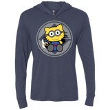 T-Shirts Vintage Navy / X-Small Hello Banana Triblend Long Sleeve Hoodie Tee