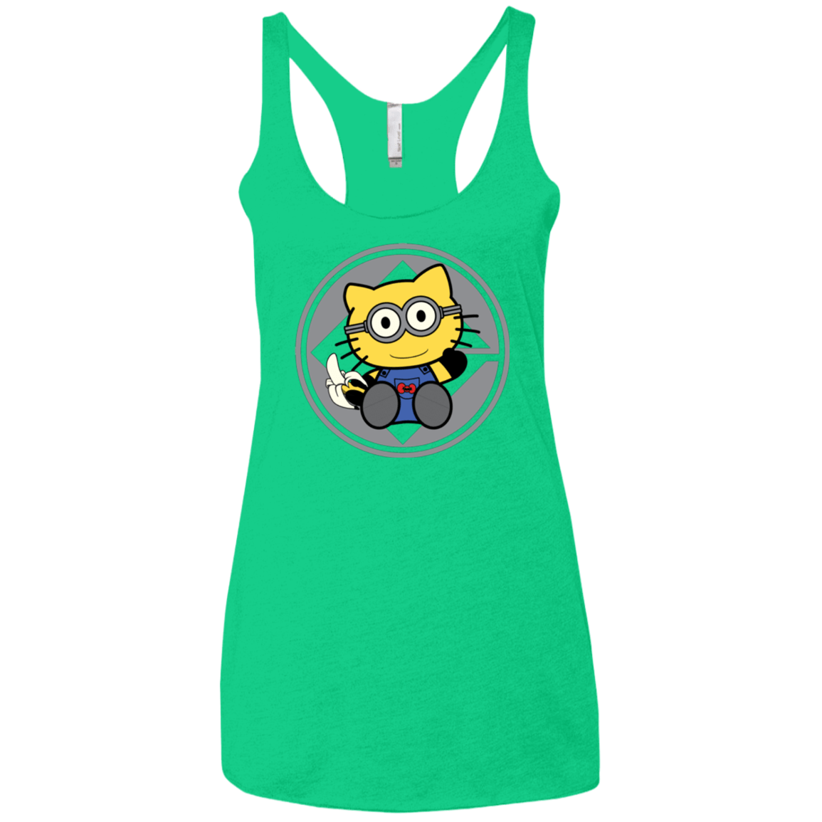 T-Shirts Envy / X-Small Hello Banana Women's Triblend Racerback Tank