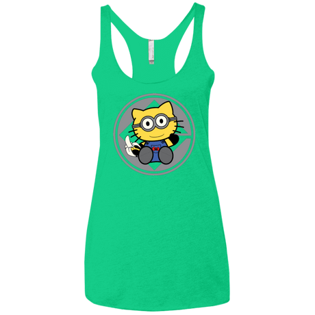 T-Shirts Envy / X-Small Hello Banana Women's Triblend Racerback Tank