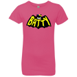 T-Shirts Hot Pink / YXS Hello Batty Girls Premium T-Shirt