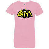T-Shirts Light Pink / YXS Hello Batty Girls Premium T-Shirt