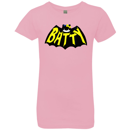 T-Shirts Light Pink / YXS Hello Batty Girls Premium T-Shirt
