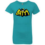 T-Shirts Tahiti Blue / YXS Hello Batty Girls Premium T-Shirt