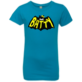 T-Shirts Turquoise / YXS Hello Batty Girls Premium T-Shirt