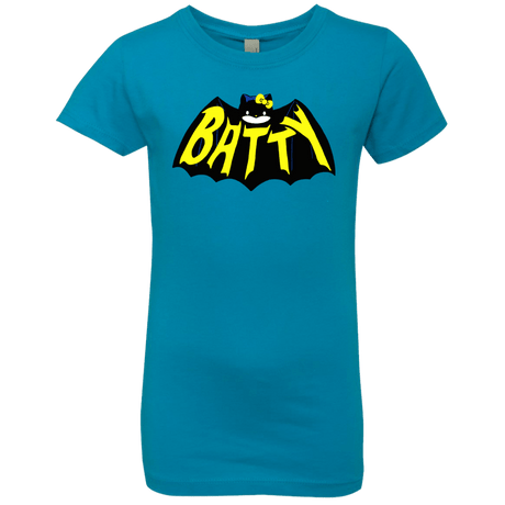 T-Shirts Turquoise / YXS Hello Batty Girls Premium T-Shirt