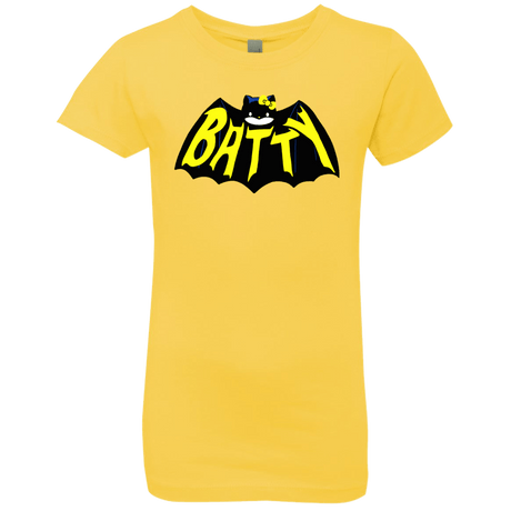 T-Shirts Vibrant Yellow / YXS Hello Batty Girls Premium T-Shirt