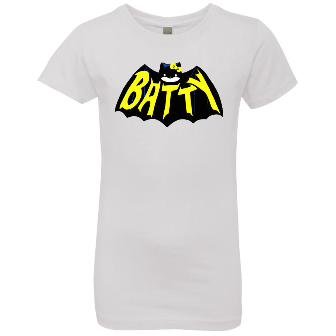 T-Shirts White / YXS Hello Batty Girls Premium T-Shirt