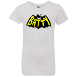 T-Shirts White / YXS Hello Batty Girls Premium T-Shirt