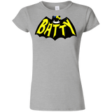 T-Shirts Sport Grey / S Hello Batty Junior Slimmer-Fit T-Shirt