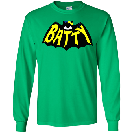 T-Shirts Irish Green / S Hello Batty Men's Long Sleeve T-Shirt