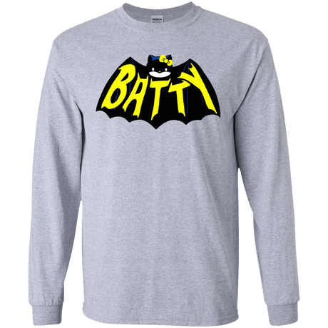 T-Shirts Sport Grey / S Hello Batty Men's Long Sleeve T-Shirt