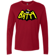 T-Shirts Cardinal / S Hello Batty Men's Premium Long Sleeve