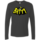 T-Shirts Heavy Metal / S Hello Batty Men's Premium Long Sleeve