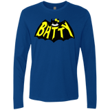 T-Shirts Royal / S Hello Batty Men's Premium Long Sleeve