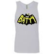 T-Shirts Heather Grey / S Hello Batty Men's Premium Tank Top