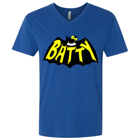 T-Shirts Royal / X-Small Hello Batty Men's Premium V-Neck