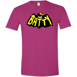 T-Shirts Antique Heliconia / S Hello Batty Men's Semi-Fitted Softstyle