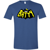 T-Shirts Heather Royal / X-Small Hello Batty Men's Semi-Fitted Softstyle