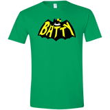 T-Shirts Irish Green / S Hello Batty Men's Semi-Fitted Softstyle