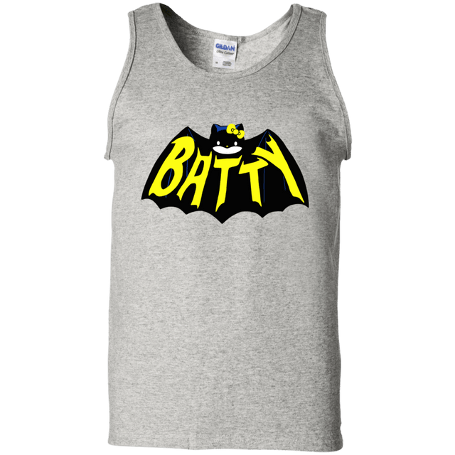 T-Shirts Ash / S Hello Batty Men's Tank Top