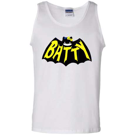 T-Shirts White / S Hello Batty Men's Tank Top
