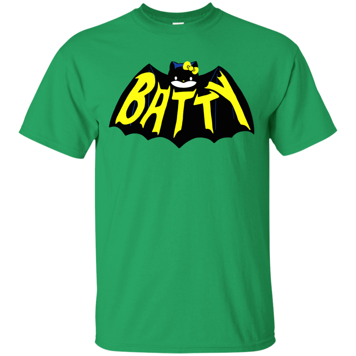 T-Shirts Irish Green / S Hello Batty T-Shirt