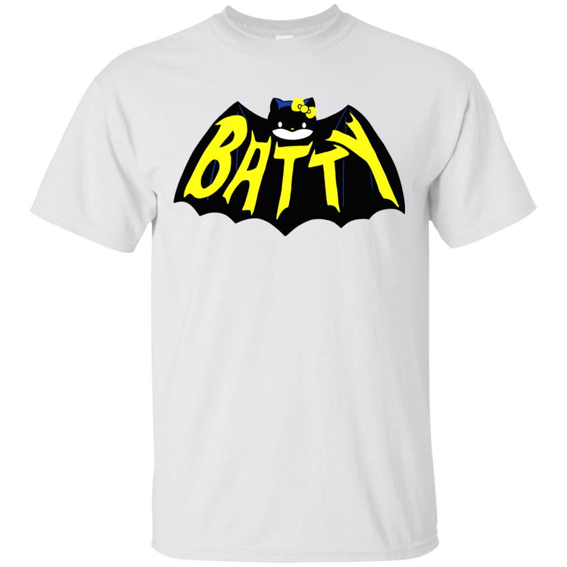 T-Shirts White / S Hello Batty T-Shirt