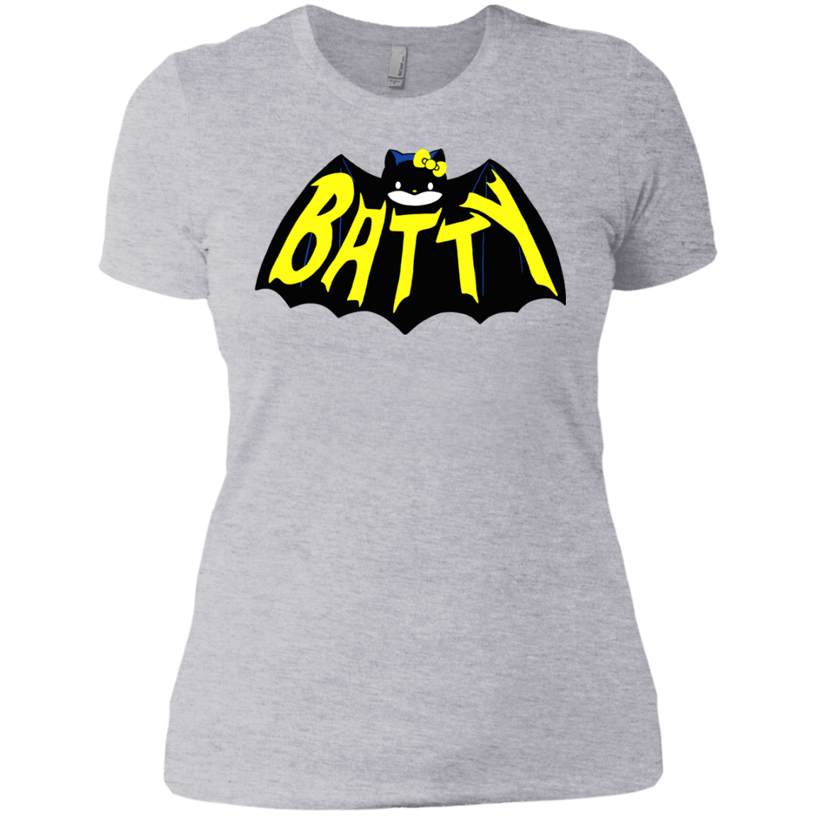 T-Shirts Heather Grey / X-Small Hello Batty Women's Premium T-Shirt