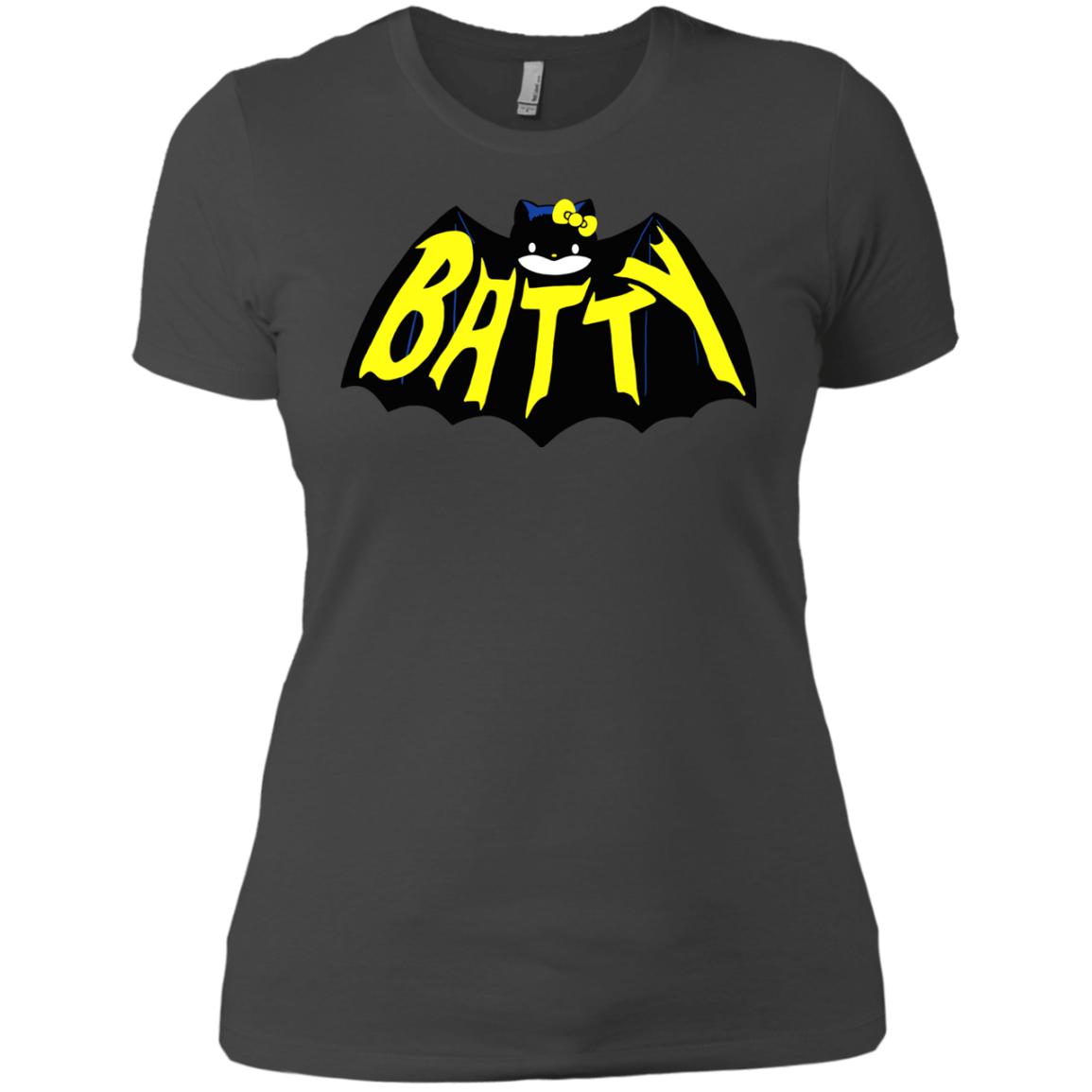 T-Shirts Heavy Metal / X-Small Hello Batty Women's Premium T-Shirt