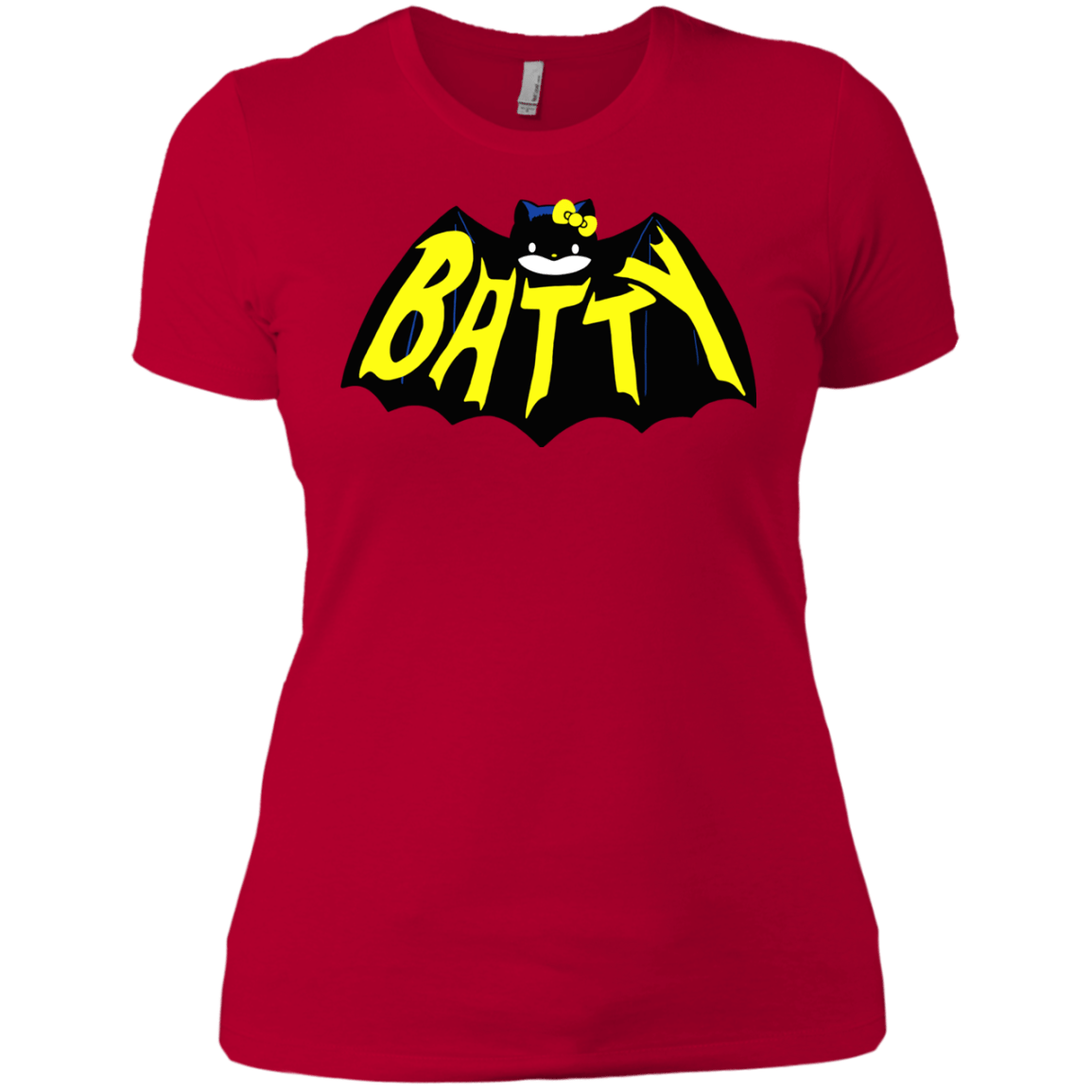 T-Shirts Red / X-Small Hello Batty Women's Premium T-Shirt