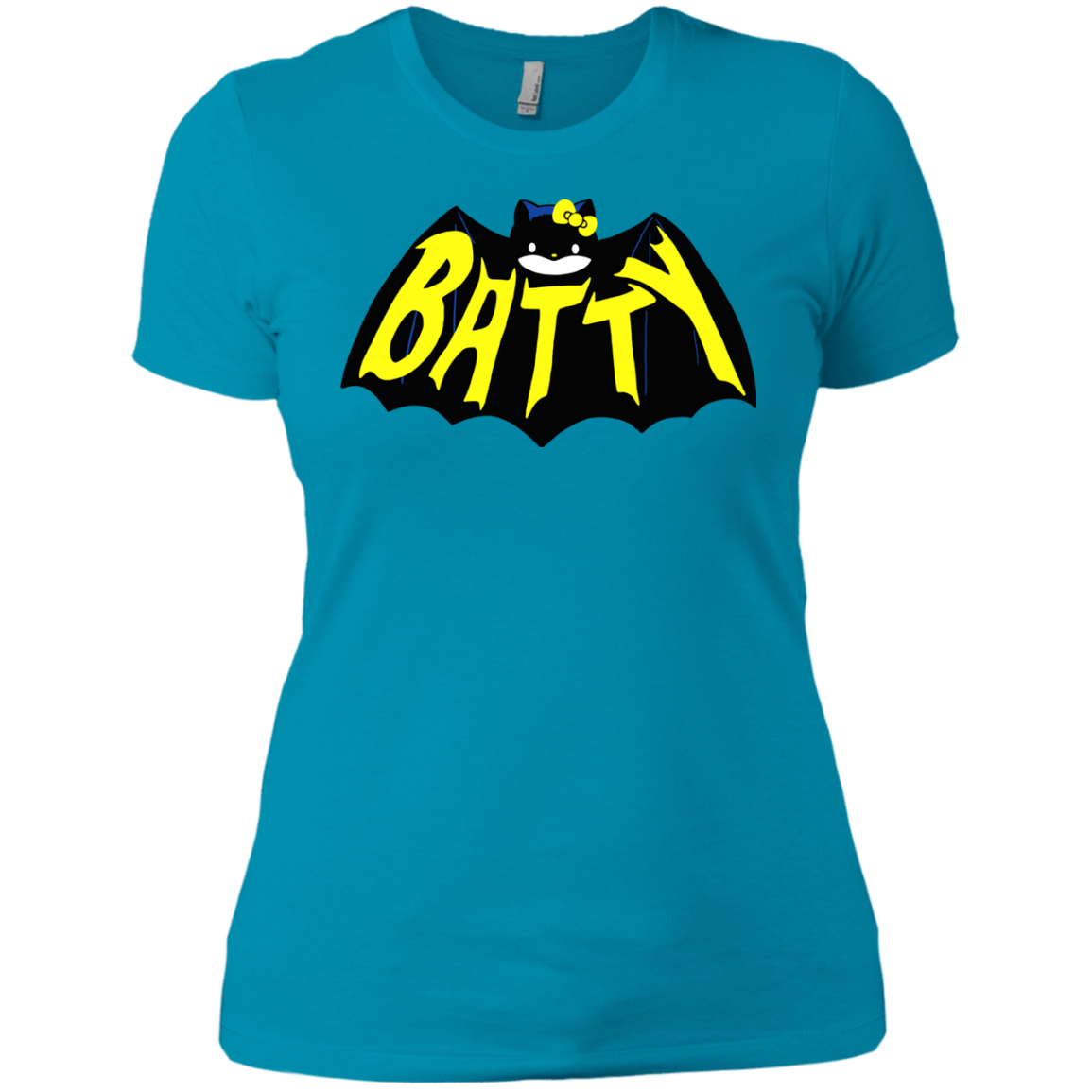 T-Shirts Turquoise / X-Small Hello Batty Women's Premium T-Shirt