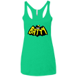 T-Shirts Envy / X-Small Hello Batty Women's Triblend Racerback Tank