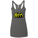 T-Shirts Premium Heather / X-Small Hello Batty Women's Triblend Racerback Tank
