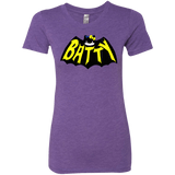 T-Shirts Purple Rush / S Hello Batty Women's Triblend T-Shirt