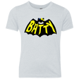 T-Shirts Heather White / YXS Hello Batty Youth Triblend T-Shirt