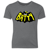 T-Shirts Premium Heather / YXS Hello Batty Youth Triblend T-Shirt