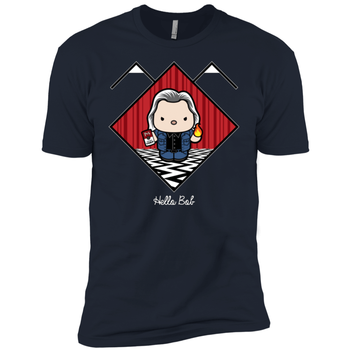T-Shirts Midnight Navy / YXS Hello Bob Boys Premium T-Shirt