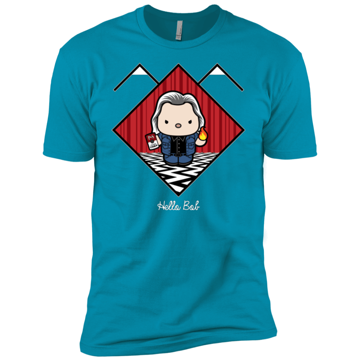 T-Shirts Turquoise / YXS Hello Bob Boys Premium T-Shirt