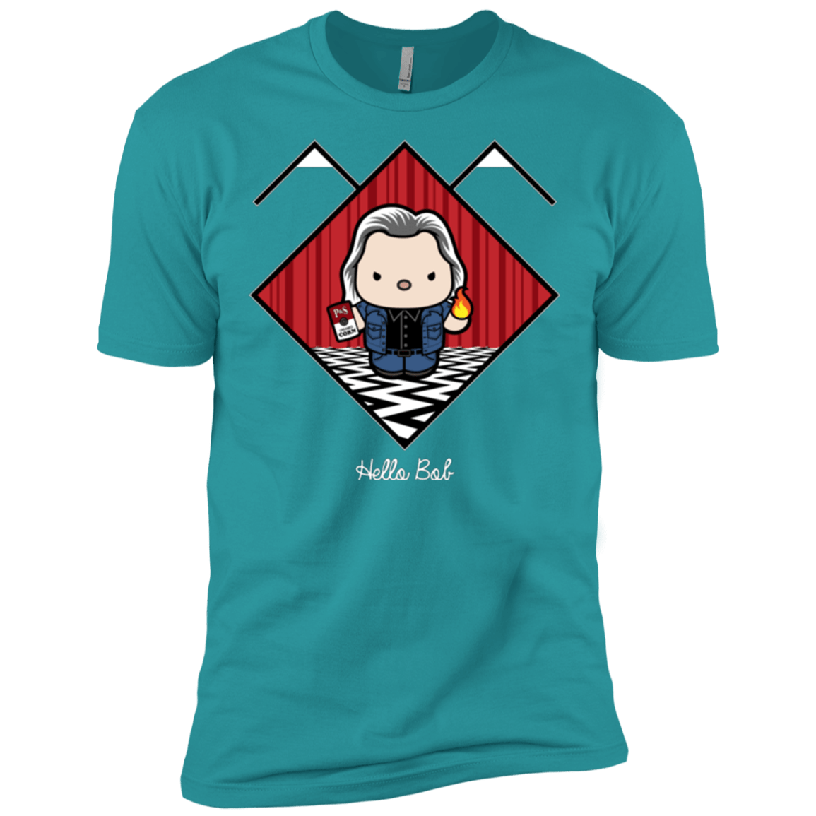 T-Shirts Tahiti Blue / X-Small Hello Bob Men's Premium T-Shirt