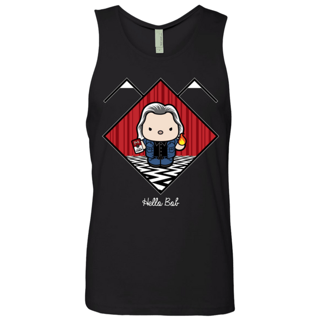 T-Shirts Black / Small Hello Bob Men's Premium Tank Top